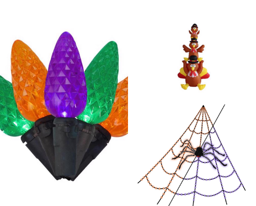 Holloween Decor cover photo collage