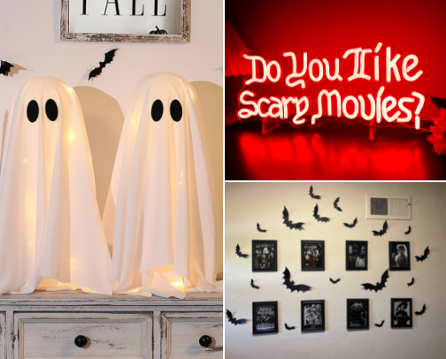 “Halloween is cool” cover photo collage