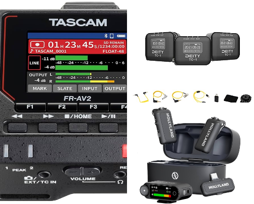 Audio Recording Technology Recommendations! cover photo collage