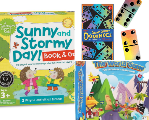 Tabletop Play: games for quality family time cover photo collage