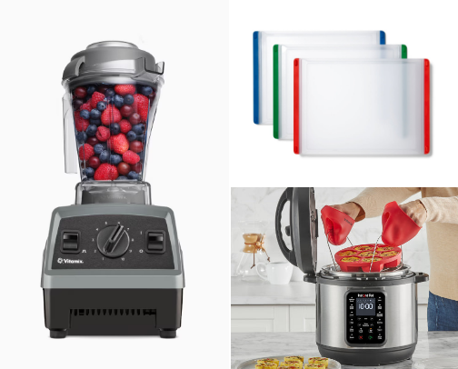 The Healthy Kitchen Edit: Essentials Every Woman Actually Needs cover photo collage