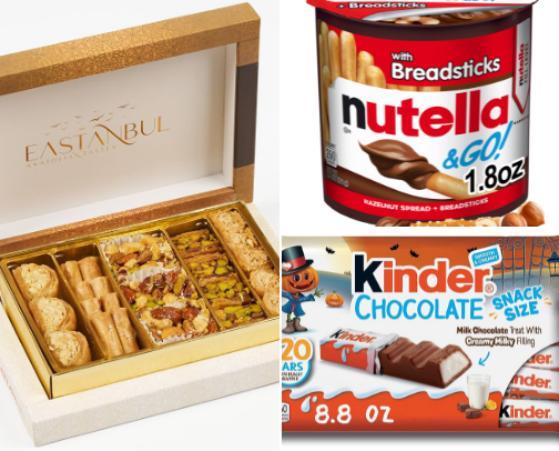 My favorite snacks cover photo collage
