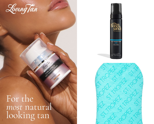 Self Tan cover photo collage
