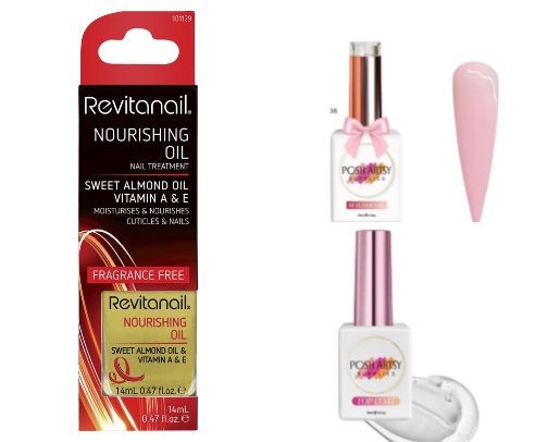 My favourite nail products💅 cover photo collage