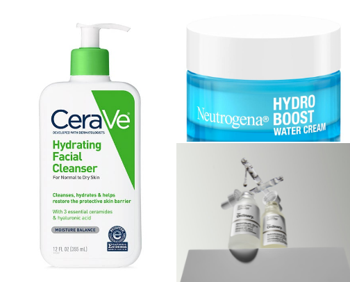 Simple Skincare for Clear Skin cover photo collage