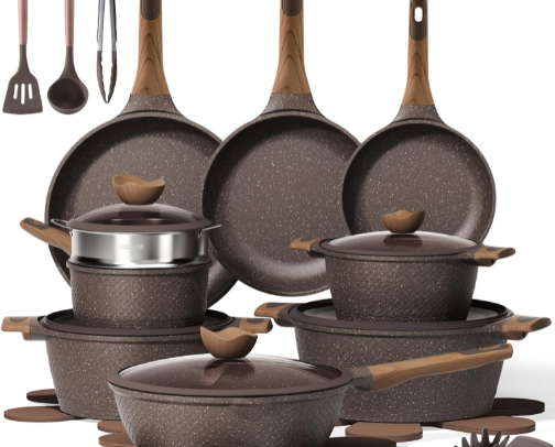 Kitchen cookware & gadgets cover photo collage