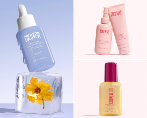 Natural, clean beauty from Bali — Coco & Eve keeps your hair and skin glowing🎀✨ cover photo collage