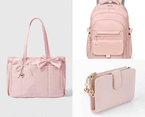what’s in my bag essentials cover photo collage