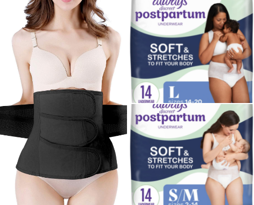 Postpartum & C-Section Musts! cover photo collage