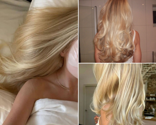 Holy grail hair products that changed my life ⭐️ ☀️ cover photo collage