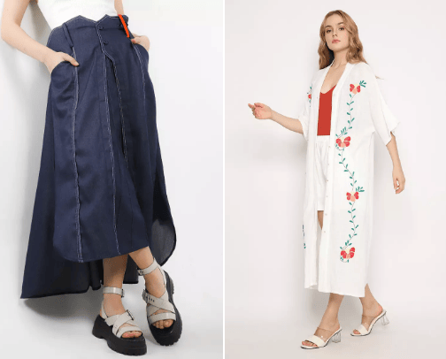 Women's casual cover photo collage