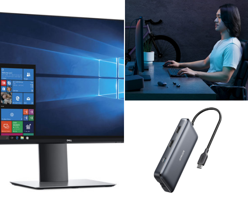 HOME OFFICE & TECH MUST HAVES cover photo collage