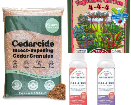 Organic Garden Supplies cover photo collage