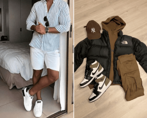 Men's fashion world 👟👔👕🧢👓 cover photo collage