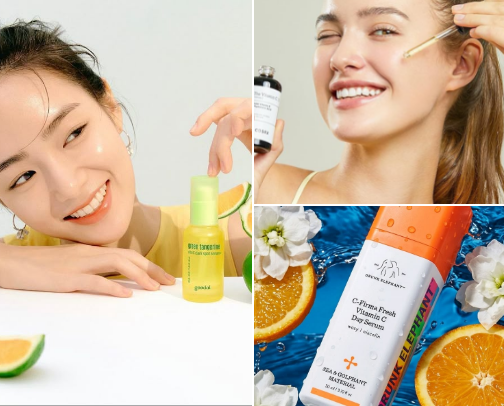 Best Vitamin C Serums 🍊✨ Brightening Favorites for Glowing, Even Skin cover photo collage