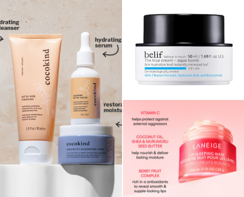 My favorite beauty recs cover photo collage