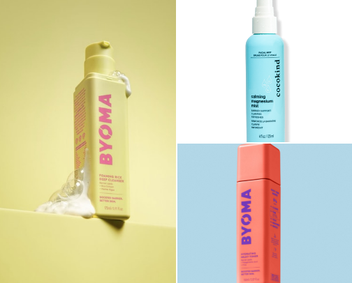 Affordable Morning Skincare☀️🫧 cover photo collage