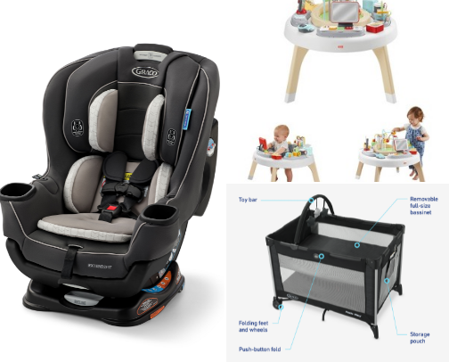 Must have baby items cover photo collage