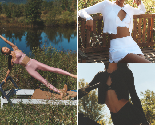 Alo sets cover photo collage