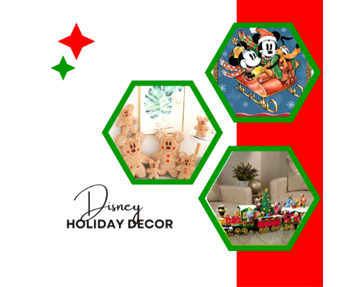 Festive Disney Holiday Decor cover photo collage