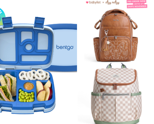 First time Preschool girl mom must haves cover photo collage