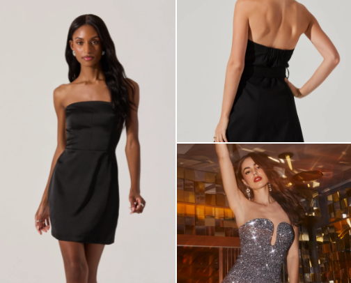 party outfits cover photo collage