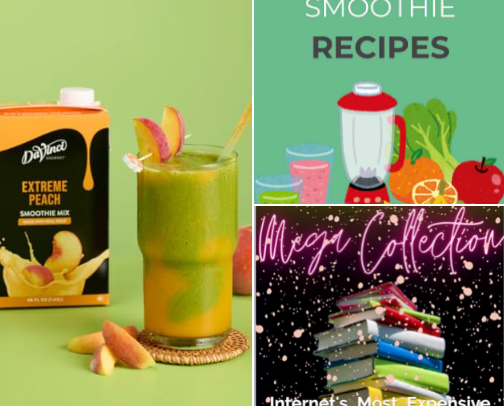 Roadhouse Provisions /Healthy Smoothies / eBOOK Recipes get it Now - follow the link cover photo collage