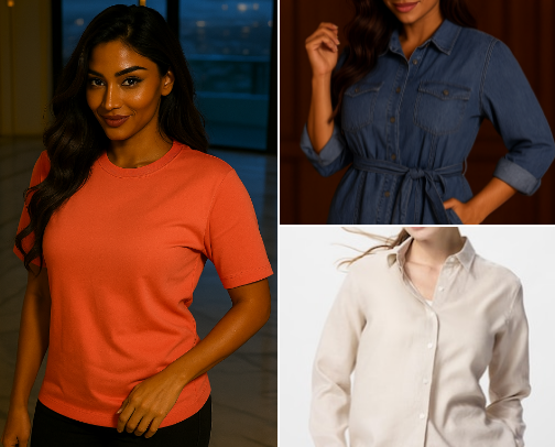 Favorite Women's Shirts cover photo collage