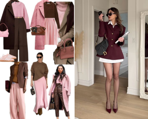 Printerest Office wear outfits💼 cover photo collage