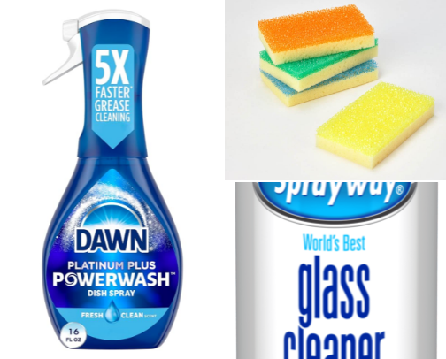 Cleaning Staples 🧽🧹🧻🛁 cover photo collage