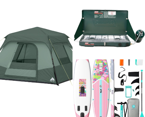 Unleash Your Adventures - Camping Essentials You Need on Your Trip cover photo collage