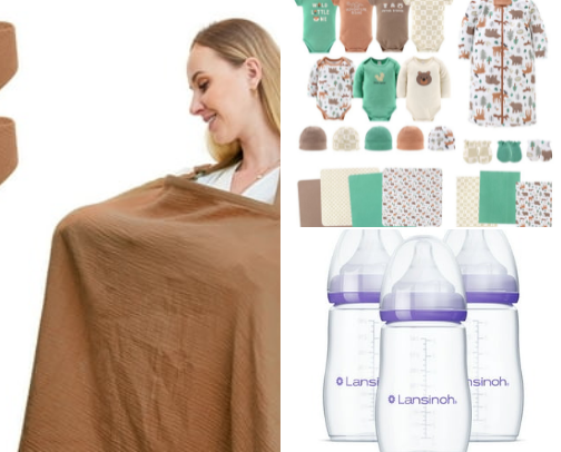 Must-Have Essentials Every Mom and Baby Need in Their Bag cover photo collage