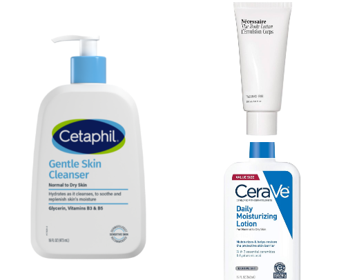 Cetaphil gentle skin cleanser cover photo collage