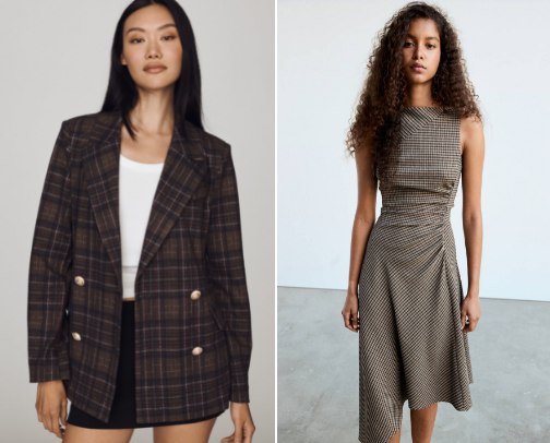 My favourite plaid pieces to add to your work wardrobe for fall cover photo collage