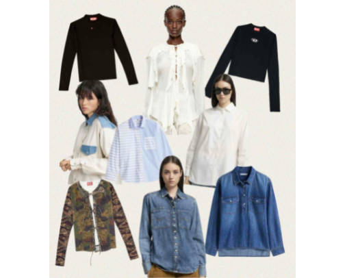 Shirts & Blouses cover photo collage