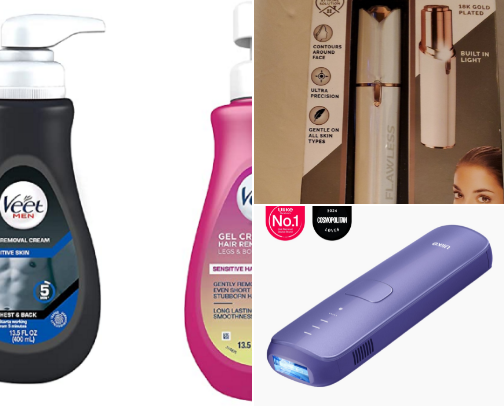 Smooth Skin Secrets: Hair Removal That Actually Works cover photo collage