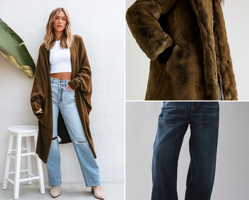 Cozy boho fashion finds for your fall wardrobe. cover photo collage