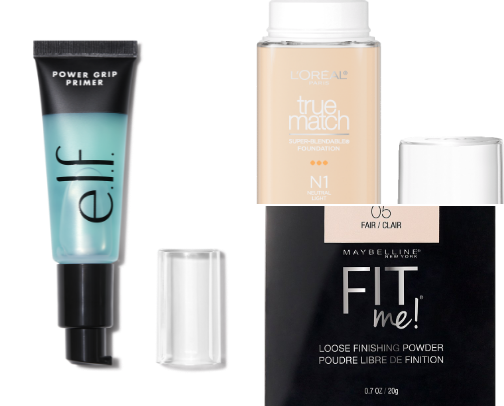 My College Drugstore Makeup Recommendations! cover photo collage