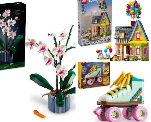 Lego and Brickcraft sets cover photo collage