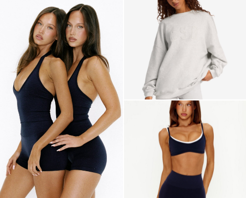 workout outfits to be ✨that girl✨ cover photo collage