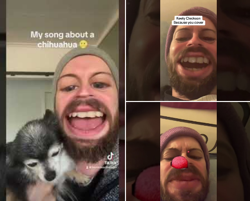 Funny Singing Videos cover photo collage
