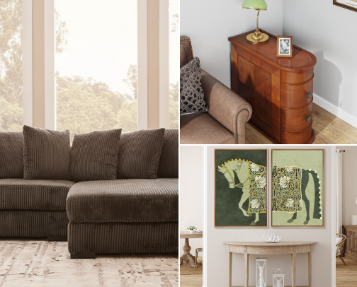 A Living Room to be Proud Of cover photo collage