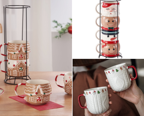 20 Festive Holiday Mugs to Brighten Your Winter
☕❄️ cover photo collage