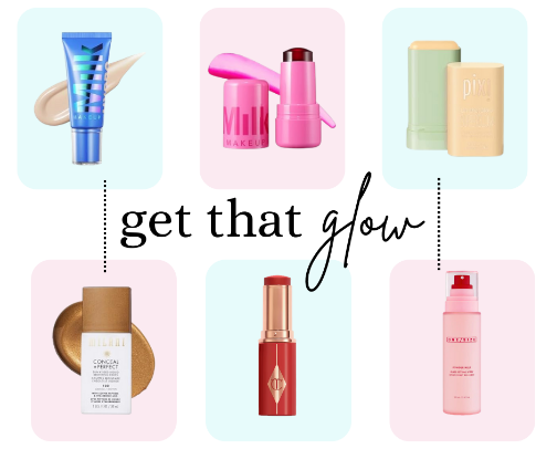 GET THAT GLOW ✨✨ cover photo collage