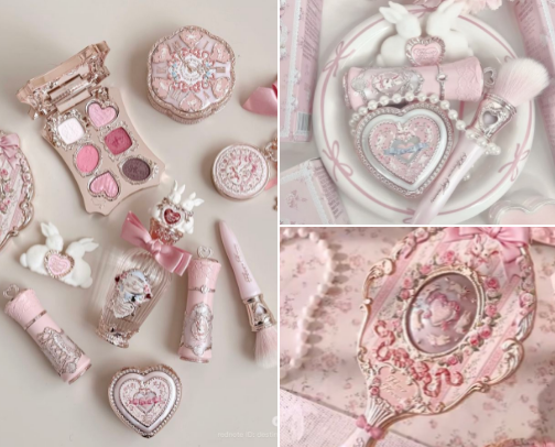 Aesthetic Makeup Picks for a Soft, Glowy Everyday Look 🤍💗 cover photo collage