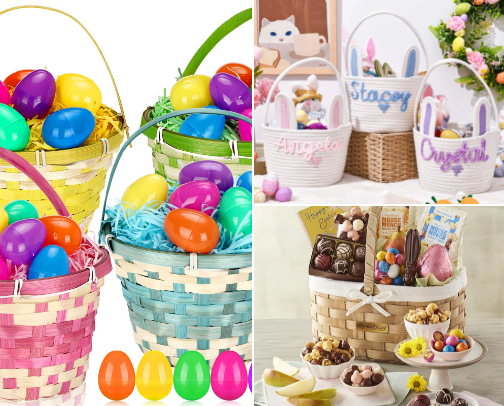 HEY, IT'S EASTER TIME!
EASTER BUNNY ITEMS cover photo collage