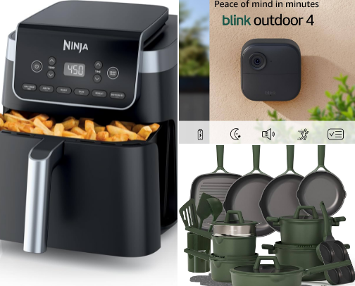 Amazon Deals cover photo collage