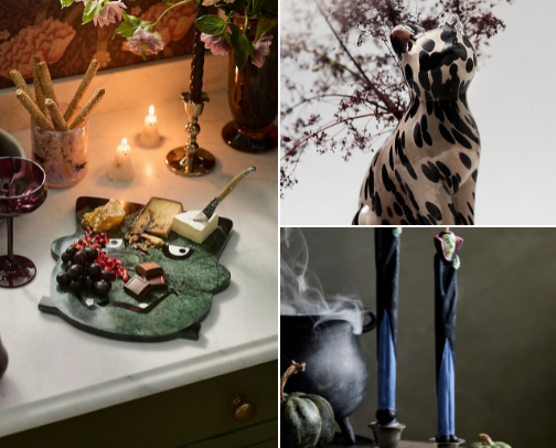 Halloween Home Decor cover photo collage