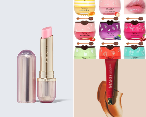 The Most-Wanted Lip Balms of 2026 – Viral, Hydrating & Must-Try👄💄 cover photo collage