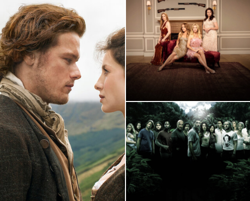 Top favorite binging shows! cover photo collage